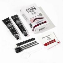 Eyebrow Tint Kit Brown/black , Semi-permanent Professional Brow Tint Kitlong-lasting And Safe Results Eyebrow Dye, Multi-purpose Eyelash Tint Kit Easy juoda