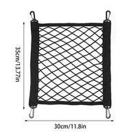 Bike Cargo Net Adjustable Compact Thicken Storage Straps Cargo Net for Motorcycle for E-bike Helmet Camping Climbing Riding Road juoda