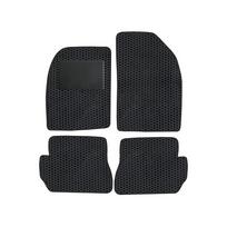 Fo018_Eva_Pod - Complete Set Of Eva Car Mats Suitable For Ford Fiesta Fusion 2002-2005 (With Additional Reinforcement)