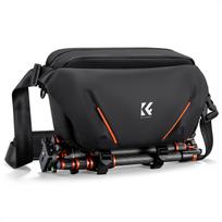 CONCEPT Camera Shoulder 6L Large Capacity Sling Stylish Camera DSLR Camera Adjustable Accessory Camera Storage Photography Bag K&F Bag, Bag, Bag, juoda