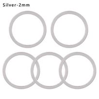 MTB Bike Accessories Bicycle Parts Bottom Bracket Washers Flywheel Hub Spacers Axle Washer Gasket 2mm 5pcs sidabras