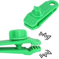 Camps Kit Caravan Jaw Grip Tarp Clips Windproof Clip Hook Camping Tent Holder Canvas Tighten tool 1pc žalia