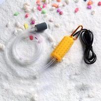 Mini USB akvariumo filtro oro siurblys, deguonis, skirtas žvejybos bakui, funkcija Itin tylus, daug energijos taupantis akvariumo bako priedai geltona