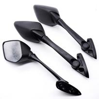 Motociklo galinio vaizdo veidrodėlis Yamaha NMAX, T-MAX, R3, R25 - Sulankstomas horizonto atšvaitas. Short Rod Snakeskin