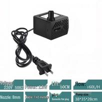 Išmanus kačių fontanas su automatiniu filtravimu ir didele talpa Pump Only black