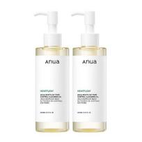 Anua Heartleaf Pore Control Cleansing Oil Deep Makeup Remover Sebum Control Cleanser Set 200ml x2