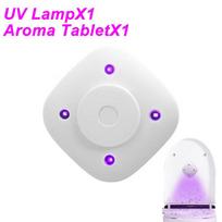 Nešiojamas USB įkraunamas UVC tualeto sterilizatorius su įmontuotu dezodoravimu YX-530 white