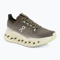 Vyriški bėgimo batai On Cloudsurfer Max Wide olive/seedling