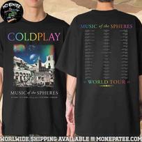 Coldplay Music Of The Sphere Venue Tee In El Pasto Texas On June 13-14 2026 M
