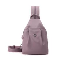 Anti-Theft Sling Backpack 3-in-1 Waterproof Commuter Bag Oxford Fabric Convertible Travel Backpack for Outdoors Commuting Hiking Size#43 gray