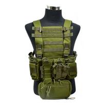Taktinė karinė liemenė, apsauginė Molle, lengvas Airsoft Asg maišelis