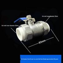 Liansu PPR 304 Double Union Ball Valve