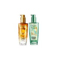 Loreal Paris Qi Huan Hair Conditioning Essential Oil Combination - Small Golden Bottle Hair Conditioning Essential Oil 100ml  Mojito Hair Conditioning auksas