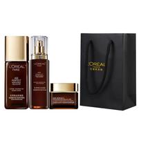 Loreal Paris Black , Lightening, Brightening, Firming, Jinzhi Zhenyan Truffle Water Cream Medium Sample Set-Truffle Water Cream 3-piece Set juoda