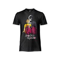 Official Netflix Original Squid Game TShirt Black Jersey TShirt S