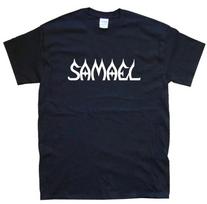SAMAEL TSHIRT sizes S M L XL XXL 3 4 XL colours Black White S