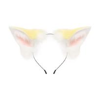 Adjustable Furry Animal Ear Hairpiece Cartoon Hair Ornament Anime Photo Props for Cosplayers And Fashion Enthusiasts