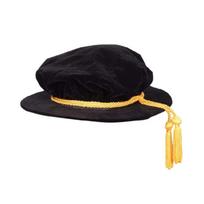 Doctoral Tam PhD Graduation Cap with Comfortable Cloth Suitable Various Occasions Adult Ceremonies