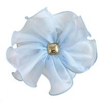 Fashionable Beach Hair Barrettes Unique Flower Clamp Hairpin Hair Clip Stylish Beach Hair Accessory Casual Use mėlyna