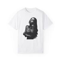 Sade Love Deluxe Fan Art Medium-weight Unisex T-Shirt | Exclusive Sade Album Cover Tee | Available in White & Black | Garment-Dyed T-shirt M