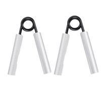 2pcs Non Slip Adjustable Hand Grip Knurled Handles Strength Trainer  Forearm Training 150LB+200LB
