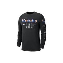 Nike New York Knicks Men's Nike Nba Long-Sleeve T-Shirt DZ0358-010 S