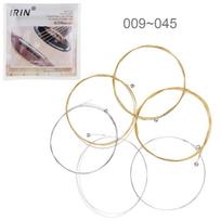 IRIN 6pcs/set Acoustic Flok Guitar String 009-045 Inch Nonrust Steel Core Coated Copper Alloy