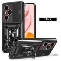Funda for Honor 400 Pro (Global) Case Slide Camera Lens Ring Stand Holder Shockproof Phone Cover for Honor 400 Pro 5GCapa Honor 400 Pro (Global) juoda