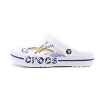 Crocs Bayaband Clog graffiti versatile and comfortable trend hole shoes for men and women white 41-42 balta