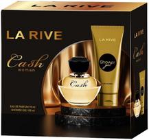 La Rive for Woman Cash dovanų rinkinys (eau de parfum 90ml + dušo gelis 100ml)