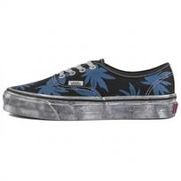 Vans Authentic 44 Skateboard Shoes Unisex Black Blue VN000DB8CJI1 42