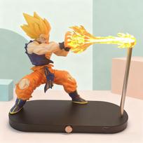 Naujas Goku Naktinis Šviestuvas Anime Modelis Lėlė Kūrybiška Stalo Dekoracija Berniukų Gimtadienio Dovanoms