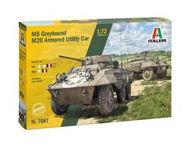 Italeri - M8 Greyhound / M20 Armored Utility Car, 1/72, 7087
