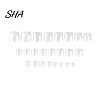 Long-lasting Fake Toenails 24Pcs Pearlescent White Press on Toenails, Short Square Stick-on Nails Reusable On for Women, Removable Glossy Glue 24PCS