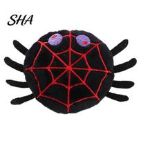 Catnip Filled Toys for Cats Halloween Pumpkin Toy Cats, Plush Bat Ghost Spider Kicker with Soft Cat Bell, Durable Chewing Play Kittens, Stress Relief juoda