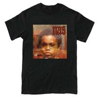 New Nas ill Nas illmatic Logo Men's T-shirt Tee Black White XL