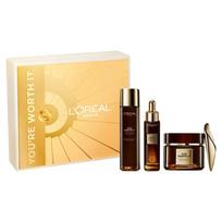 Loreal Paris Jinzhi Zhenyan Black Truffle Source Liquid Skin Care Set - Three-piece set Jinzhi Zhenyan Black Truffle Source Liquid 130ml  Jinzhi Black juoda