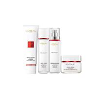 Loreal Paris New moisturizing skin care combination, lightening lines, brightening, firming and Rejuvenating Retinol Serum Set-Four-Piece Set C geltona