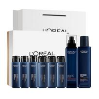 Loreal Paris Water Emulsion Skin Care Men's Gift Box, LOreal Youth Muscle Source Moisturizer Combo-Youth Muscle Source Lightening Wrinkle 8-piece Set ruda