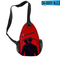 Classic Novelty Cool Game Hitman Crossbody Chest Bags Oxford Waterproof Boys/Girls Sports Travel Bags 3D Print Shoulder Bags