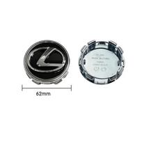 4 vnt. 62 mm automobilio stiliaus ratlankio centrinis dangtelis Stebulės keičiamos apdailos dalys Lexus RX330 IS250 Ct200h ES300h RX350 IS300h NX300h RX400h ES350