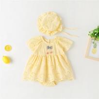 Summer Baby Triangle Romper Newborn Cotton Breathable Onesie Short Sleeve Bodysuit Infant Climbing Clothes 66cm