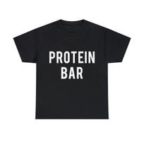 Protein Bar Graphic Tee Shirt, S-5XL S