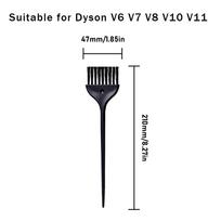 For Dyson Vacuum Cleaner Accessories HEPA Filter Brush Head For Dyson V6 V7 V8 V10 V11 V12 V15 DC Series Wand Handle Roller Dsting Brush as the picture