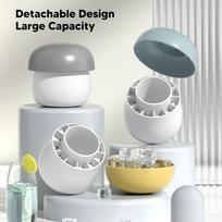 Easy Release Mushroom Shape Ice Mold Mushroom Shape Ice Cube Tray Cute Ice Lattice Mold  Home geltona
