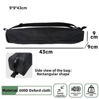 Grey Travel Picnic Handbag Multisizes Storage Tool Bag  Outdoor Supplies 9*9*43cm