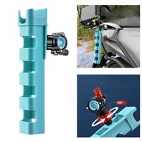 Meškerės laikiklis motociklui, apsaugantis nuo įbrėžimų, universalus, 9,1x1,8 colio, tvirtos konstrukcijos, universaliai tinkantis Style A blue