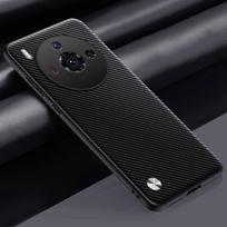 Luxury PU Leather Case For Nubia Z50S Pro Back Cover Matte Silicone Shockproof Protection Phone Case For ZTE Nubia Z50S Pro 5G For Nubia Z50S Pro matinė juoda spalva