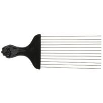 Professional Metal Hair Pick Detangle Salon Barber Shop Pick Comb Hair Styling Tool