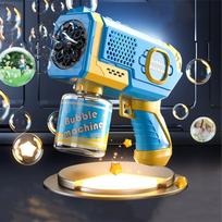 Electric Bazooka Bubble Gun, Automatic, Leak-Proof, with LED Light, Kids' Toy for Outdoor Play, Picnics, Camping, Weddings, Birthdays, Gift, Includes